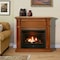 Duluth Forge Dual Fuel Ventless Gas Fireplace With Mantel - 26,000 Btu, Remote DFS-300R-3AS - alternate 1
